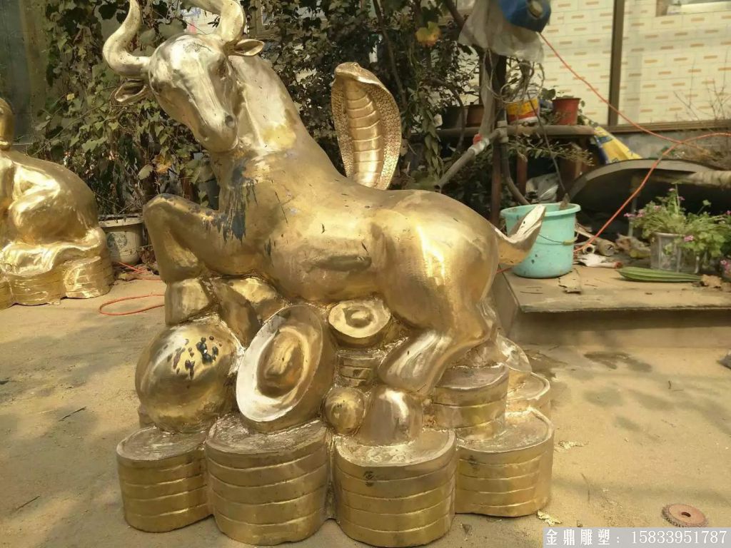 铜雕十二生肖，动物铜雕塑5