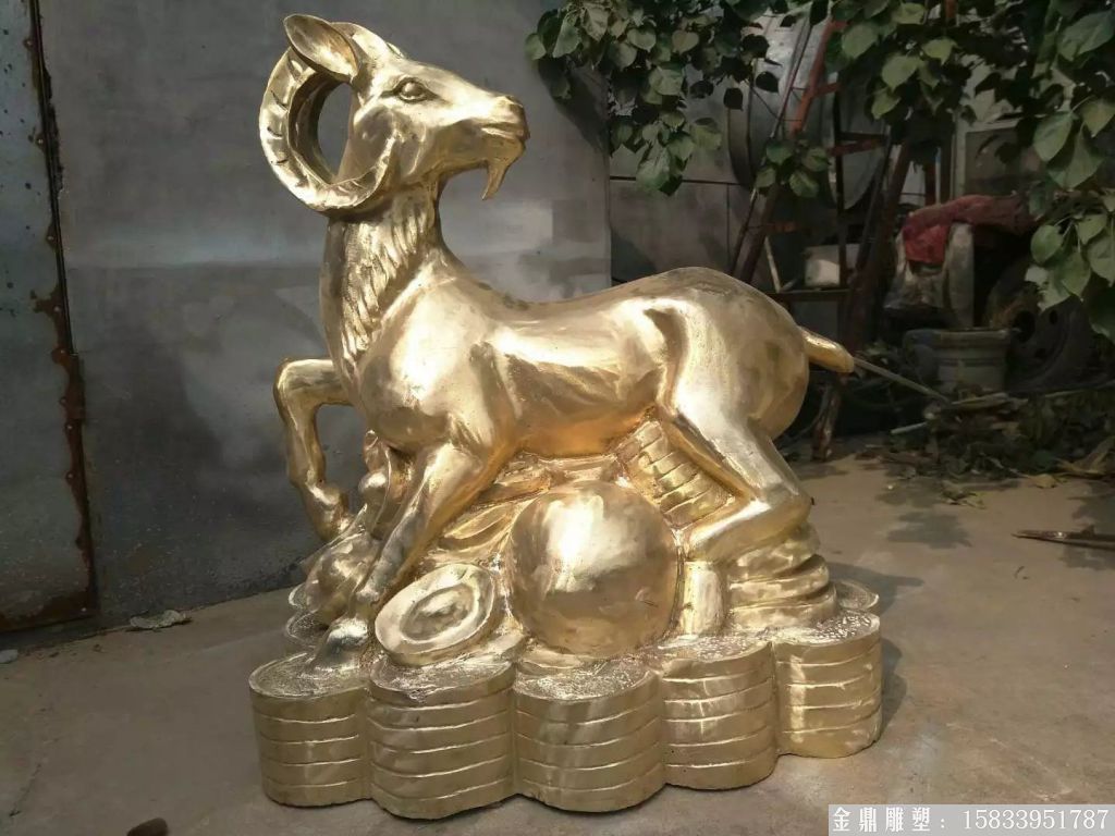 铜雕十二生肖，动物铜雕塑4